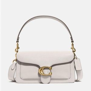 Coach Chalk White Tabby Shoulder Bag 26 NWT